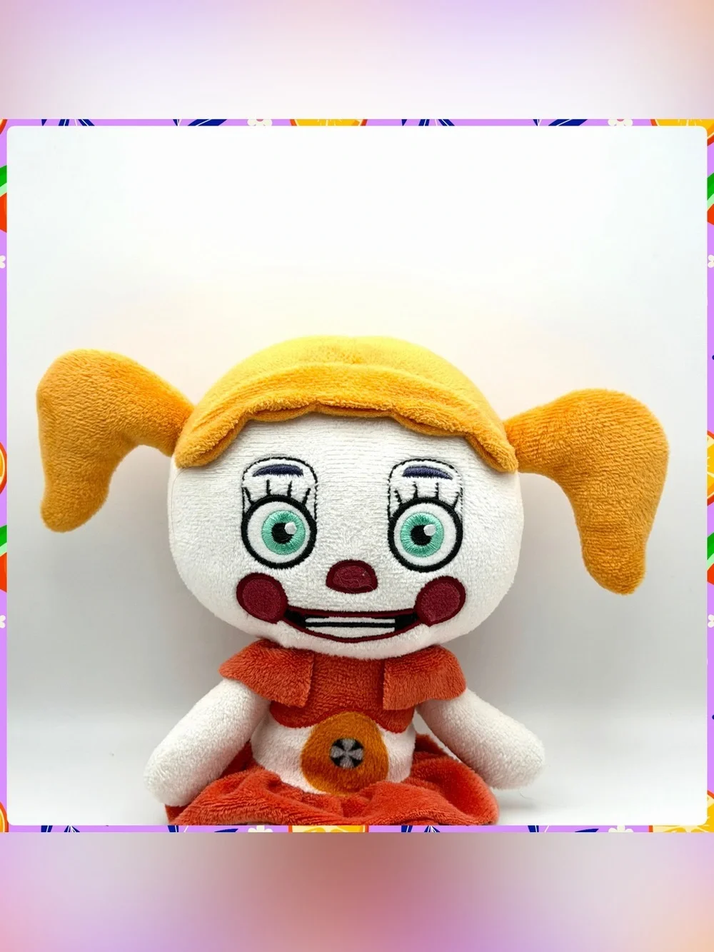 2017 Funko 9” Tall CIRCUS BABY PLUSH Five Night at Freddy’s Sister Location Doll
